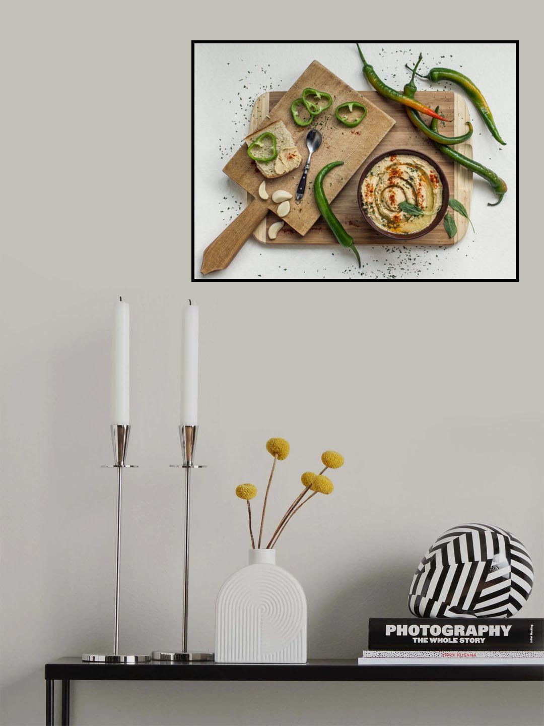 Hummus Poster och Canvastavla