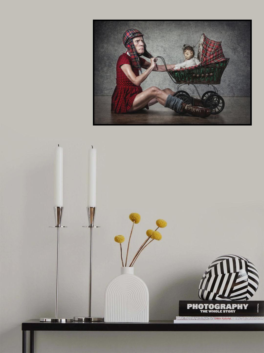 Miss Christina Poster och Canvastavla