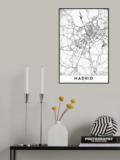 Madrid Poster och Canvastavla