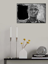 Somba tribe man - Benin Poster och Canvastavla