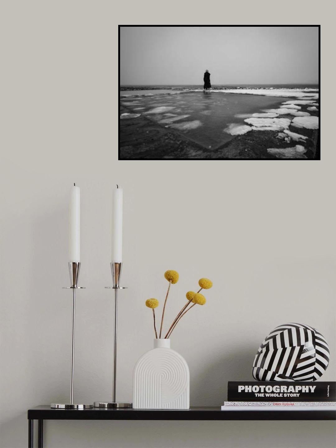 Winter sorrow. Poster och Canvastavla