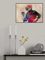 Lacrosse Sport Art 3 Poster och Canvastavla
