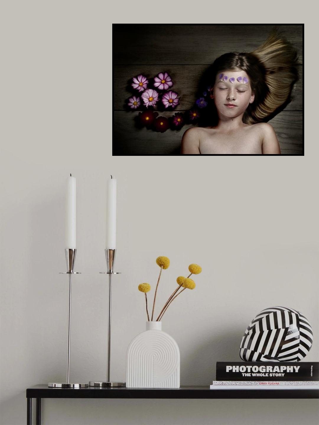 Die ev\'ry flow\'r, and perish all, but she. Poster och Canvastavla