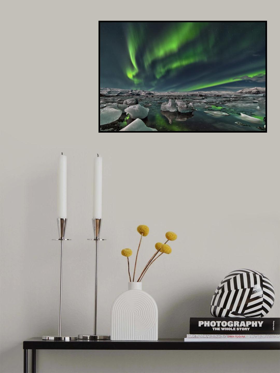 Ice Lake Poster och Canvastavla