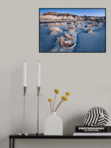 Bisti Blue Poster och Canvastavla