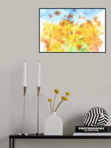 blue sky poetry Poster och Canvastavla