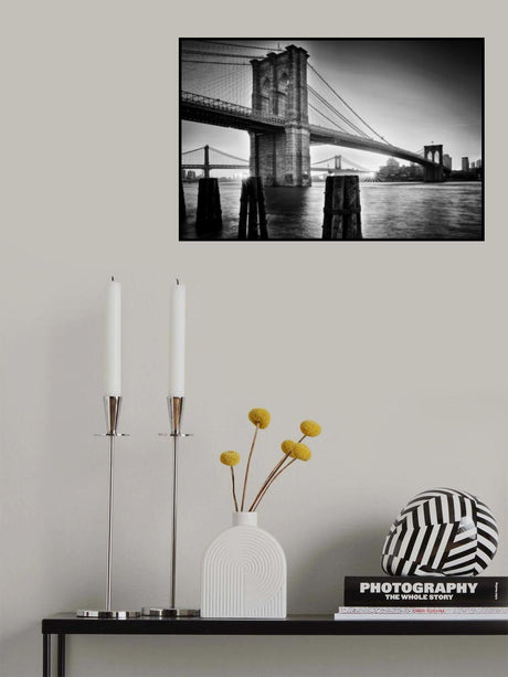Brooklyn Bridge - sunrise Poster och Canvastavla