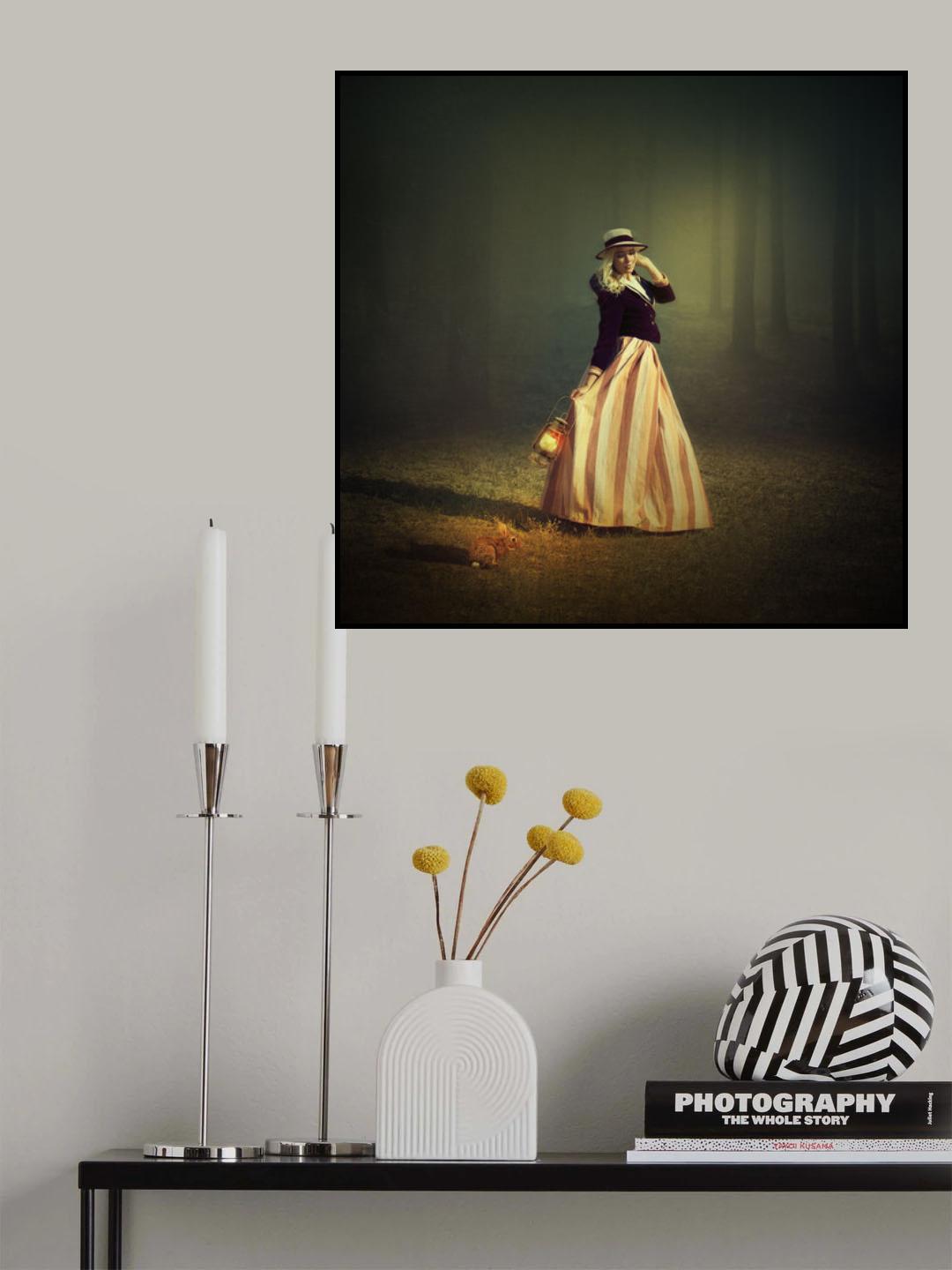 Moonlight Poster och Canvastavla