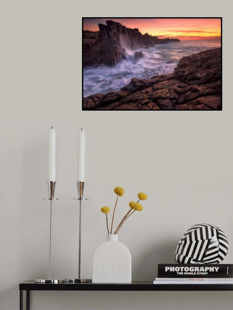 Wall by the Sea Poster och Canvastavla
