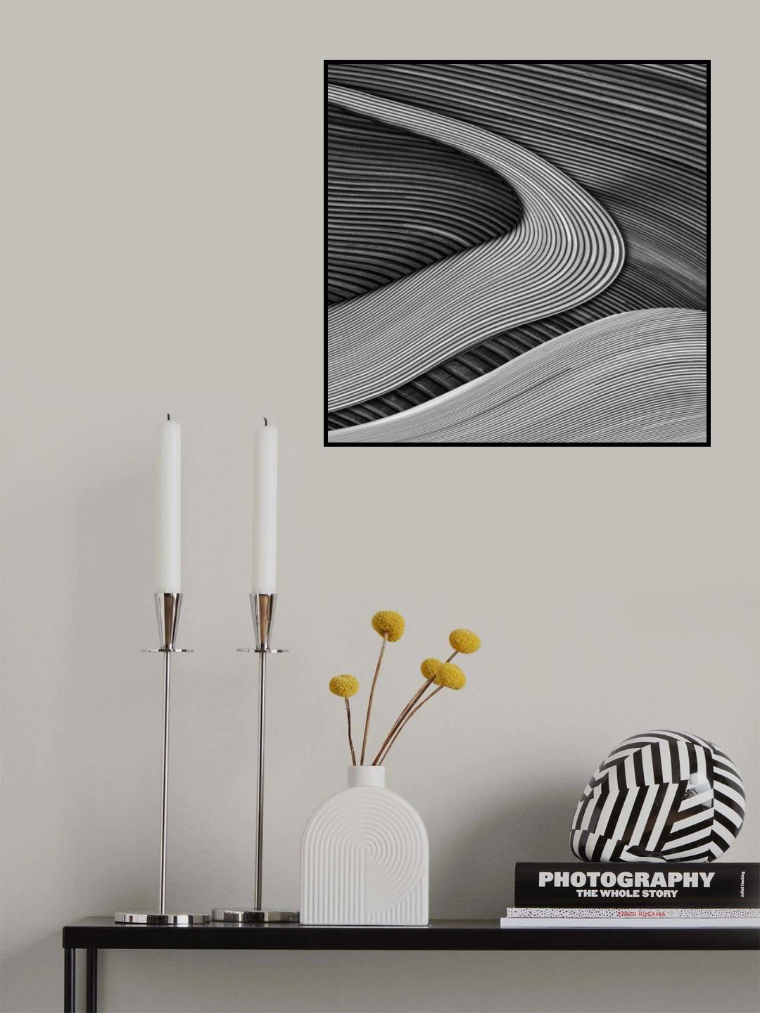 The wood project III - Zen garden Poster och Canvastavla
