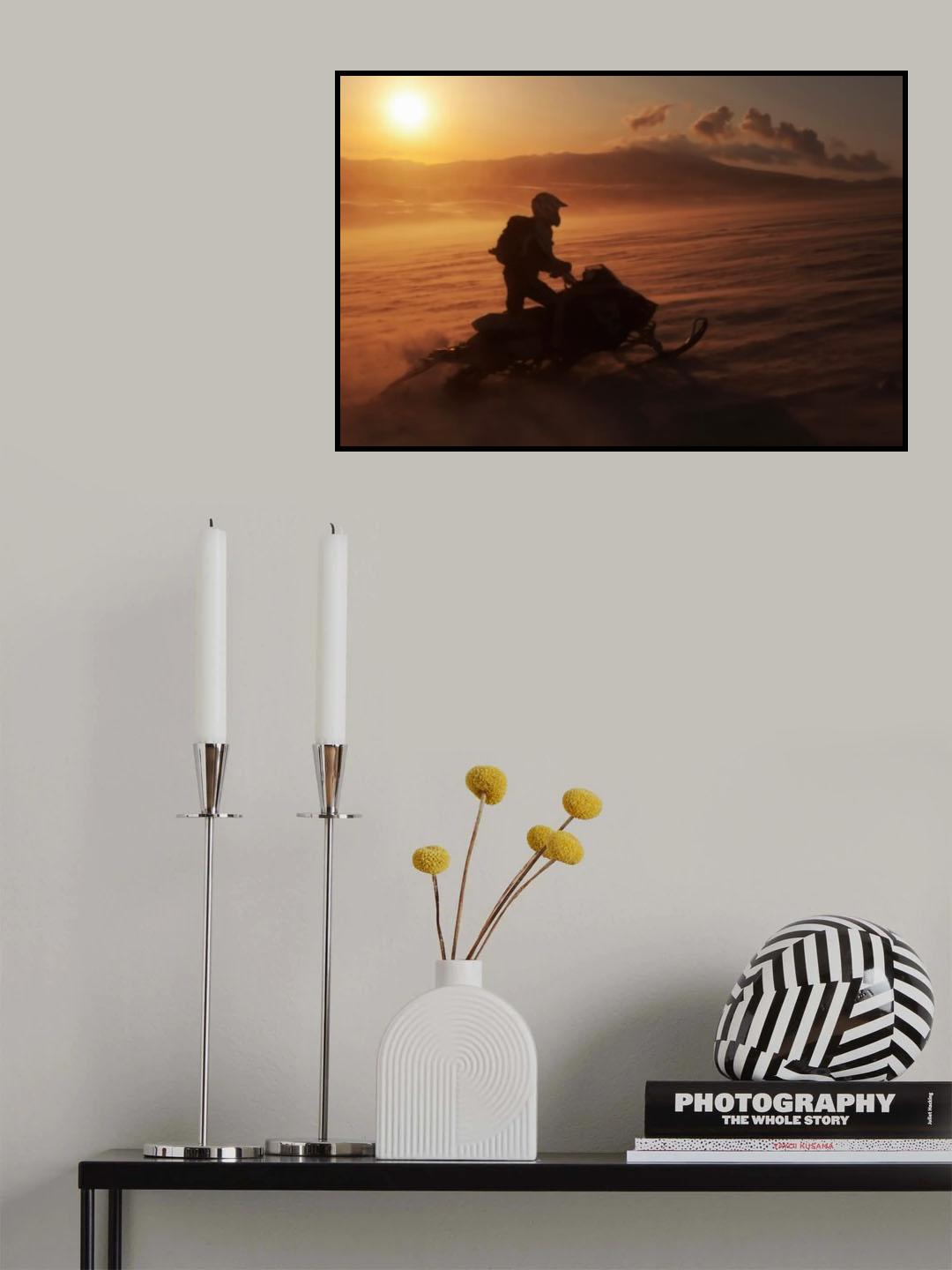 Land of fire and ice Poster och Canvastavla
