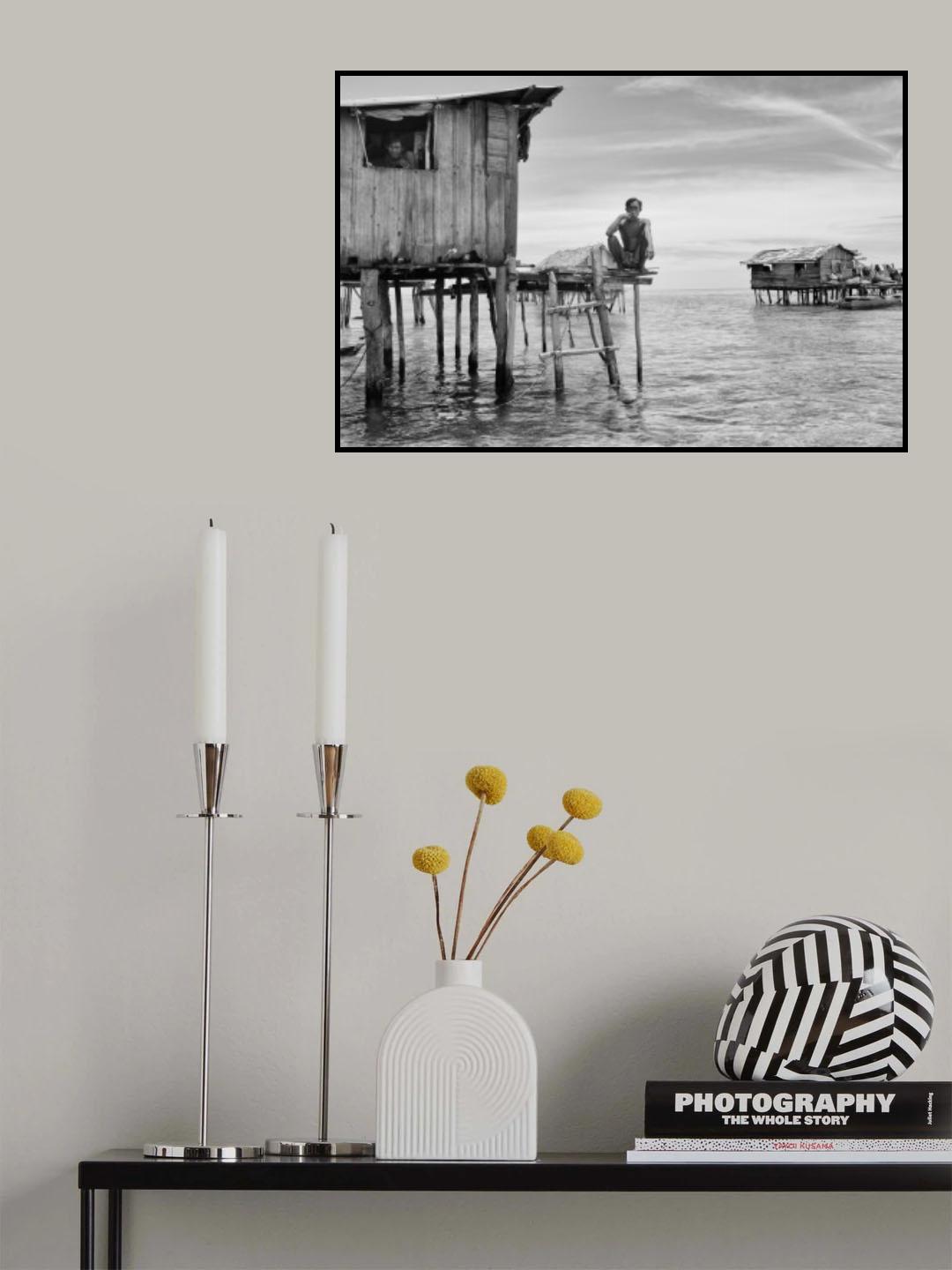 Home on the Water Poster och Canvastavla