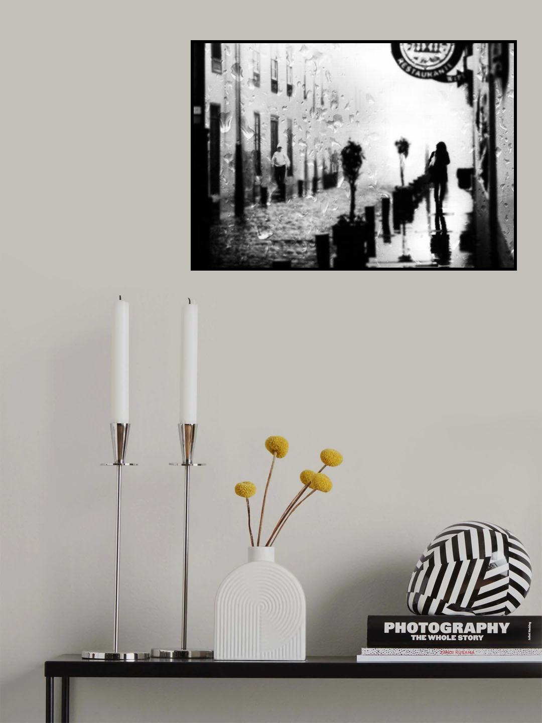 Rainy days Poster och Canvastavla