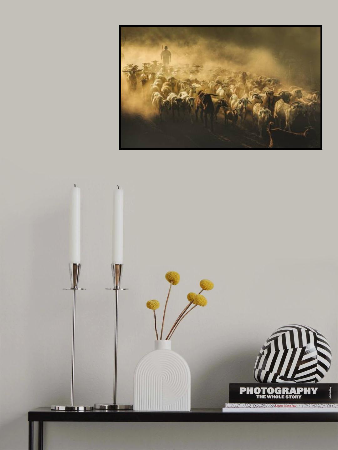 Dusty Roads Poster och Canvastavla