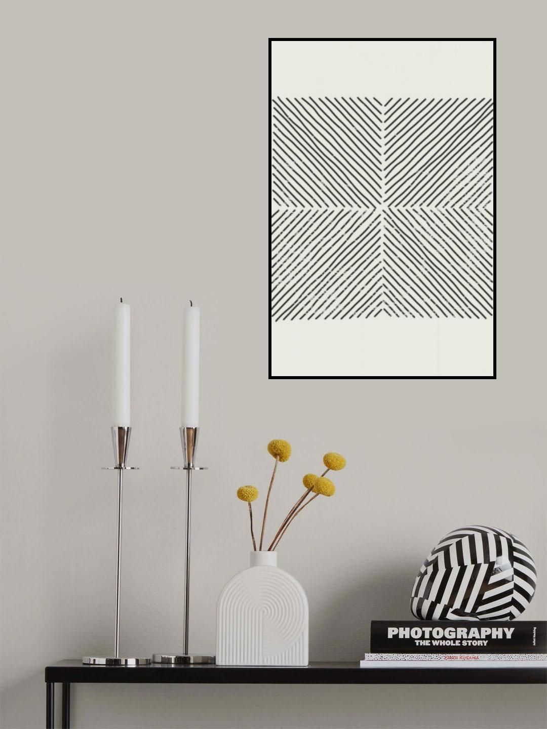 Geometric Minimal Set #3 Poster och Canvastavla