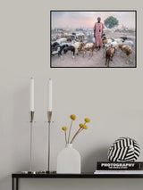 Mundari shepherd Poster och Canvastavla
