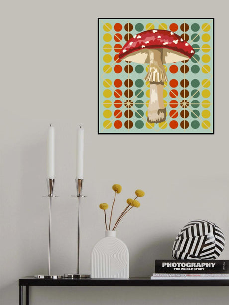 mushroom Poster och Canvastavla