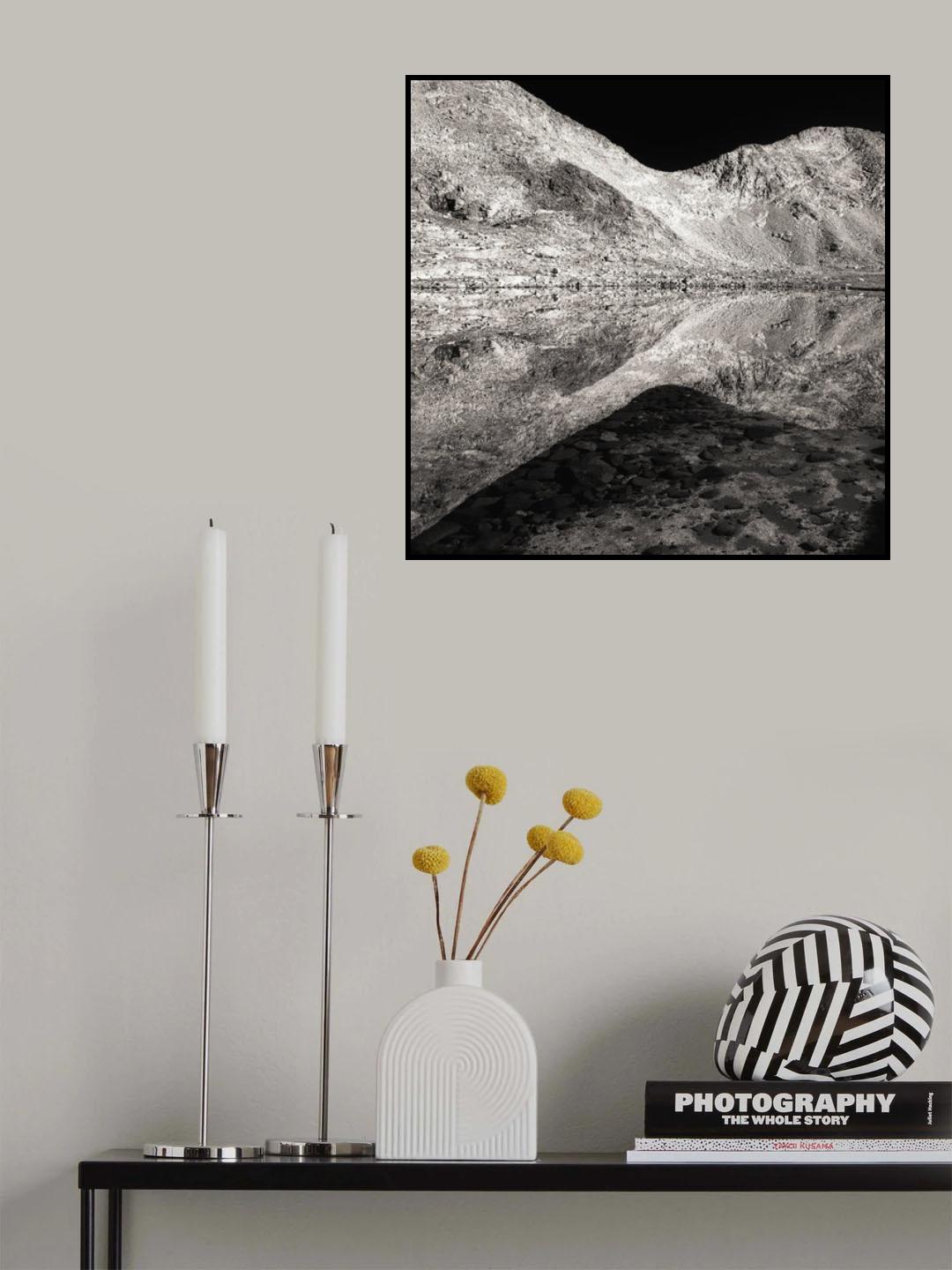 Reflection Below the Pass Poster och Canvastavla