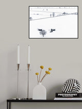 Field in Winter Poster och Canvastavla