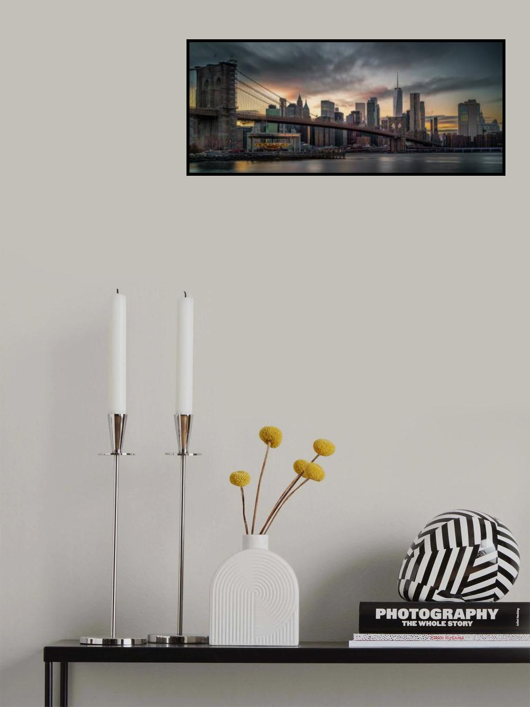 Gotham City Poster och Canvastavla