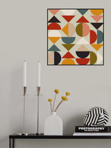 Bauhaus Modern Poster och Canvastavla