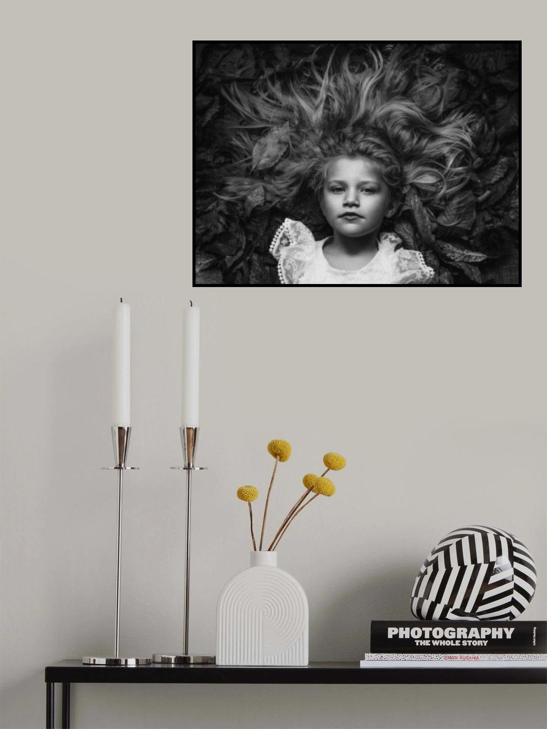 Hair Poster och Canvastavla
