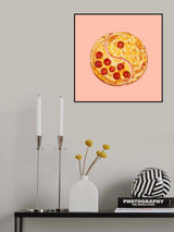 Pizza Balance Poster och Canvastavla