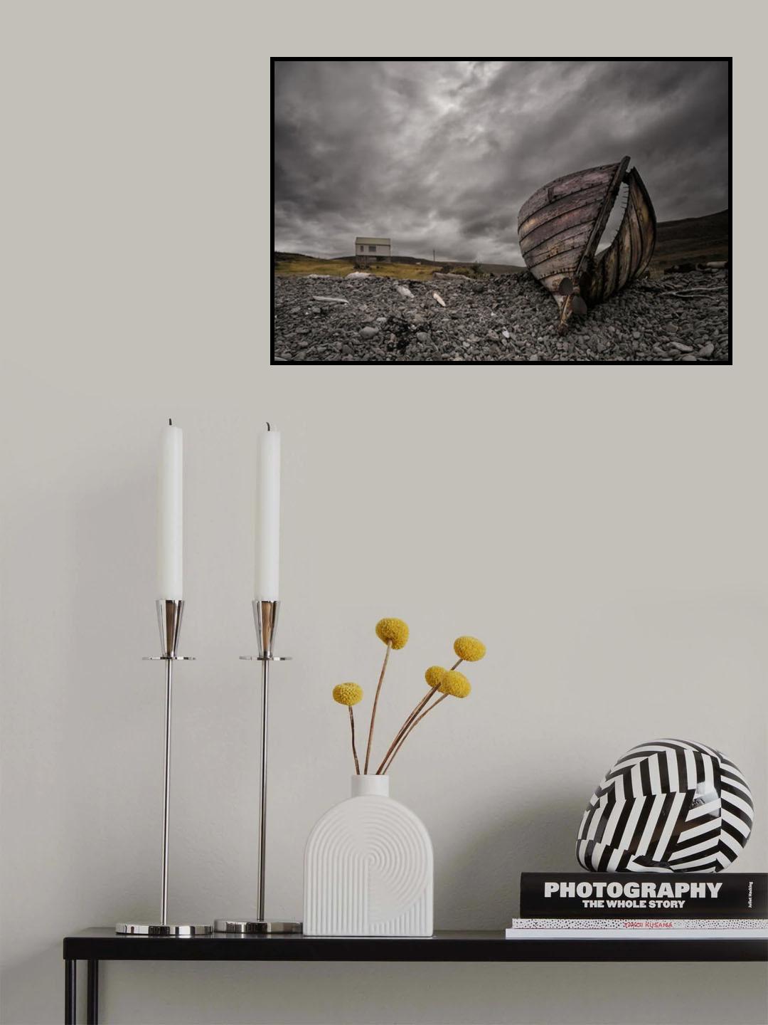 Cracked Poster och Canvastavla