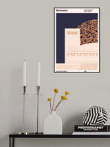 Secession Cream Poster och Canvastavla