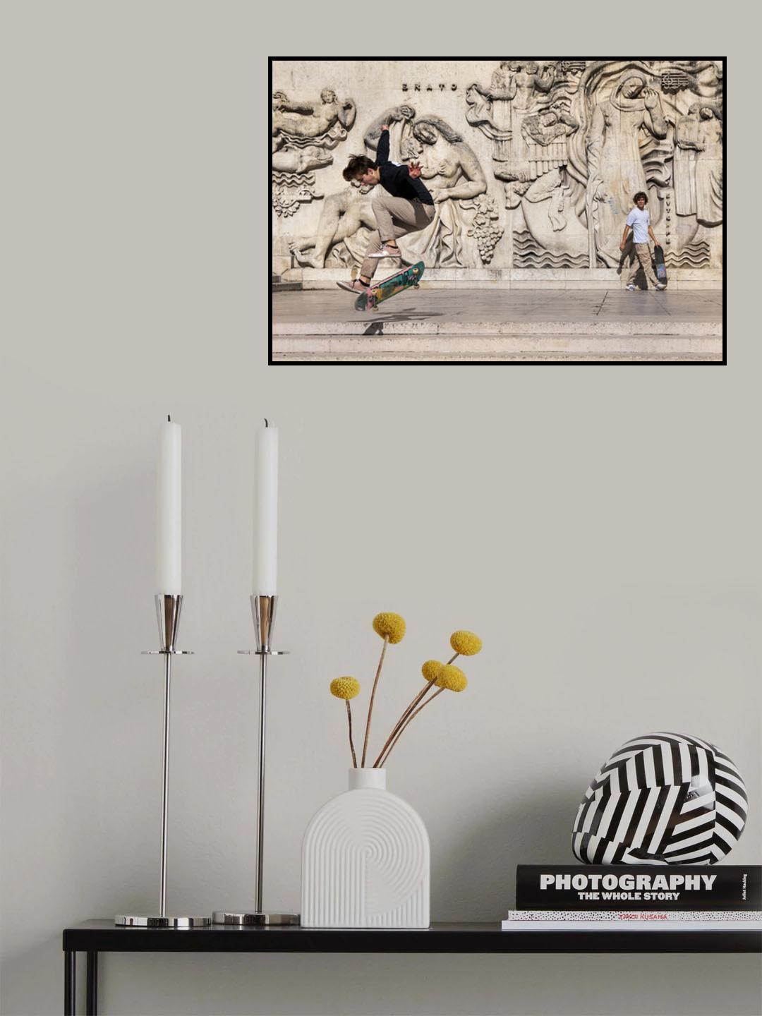 Jump Poster och Canvastavla