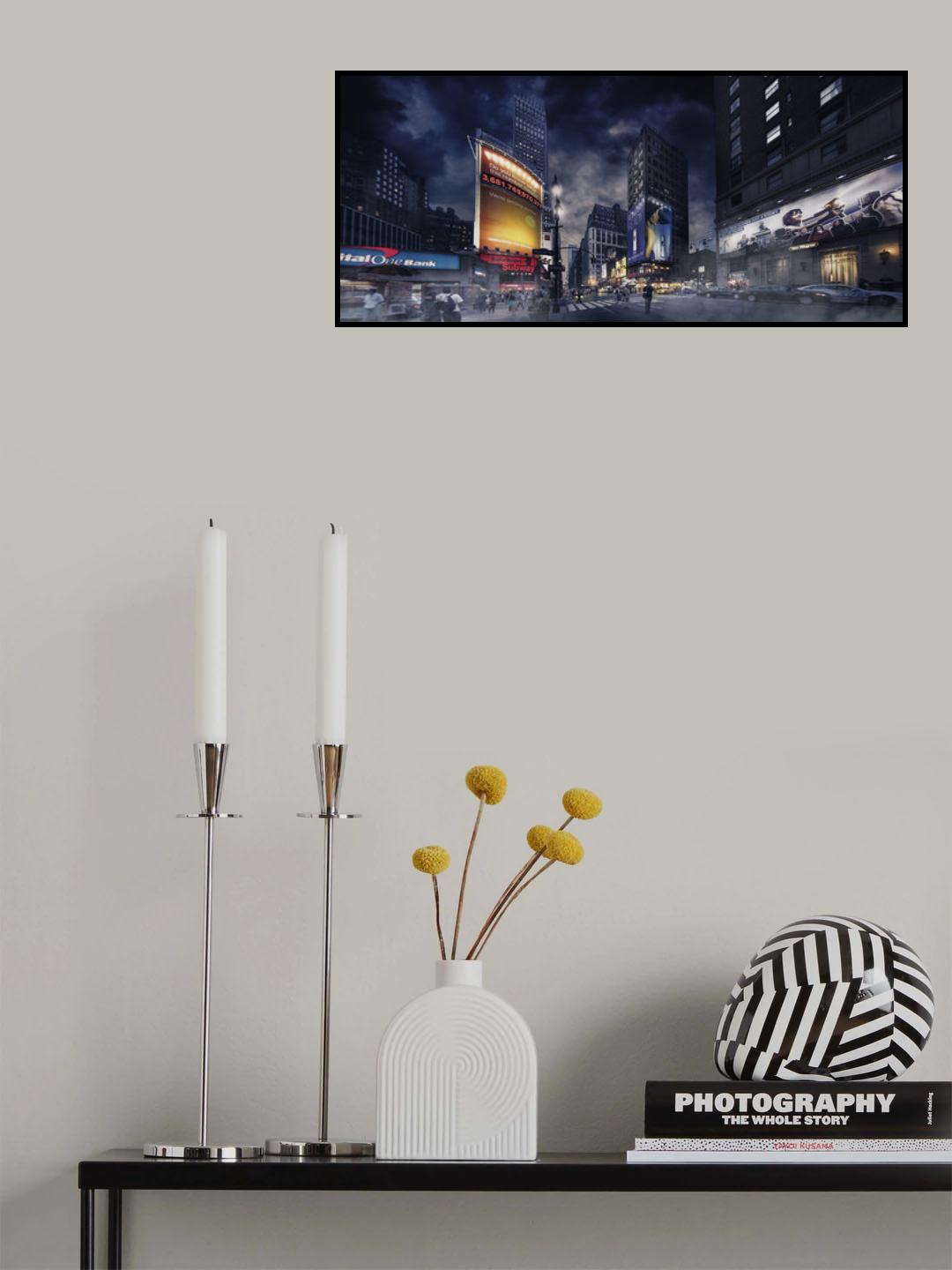 Gotham in frenetic rhythm Poster och Canvastavla