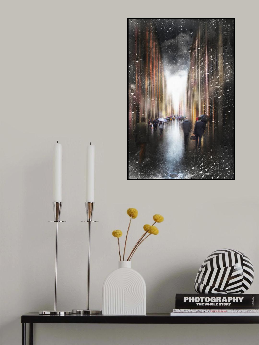Still rain Poster och Canvastavla