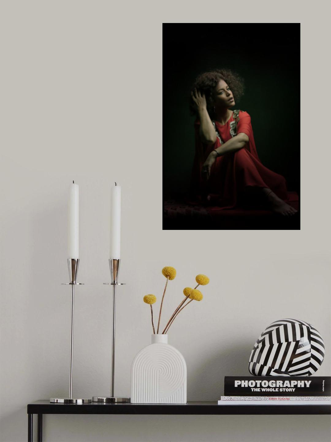 Persian Girl Poster och Canvastavla