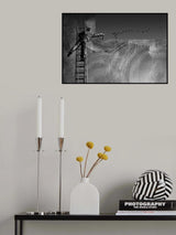 Cleaning the sky Poster och Canvastavla