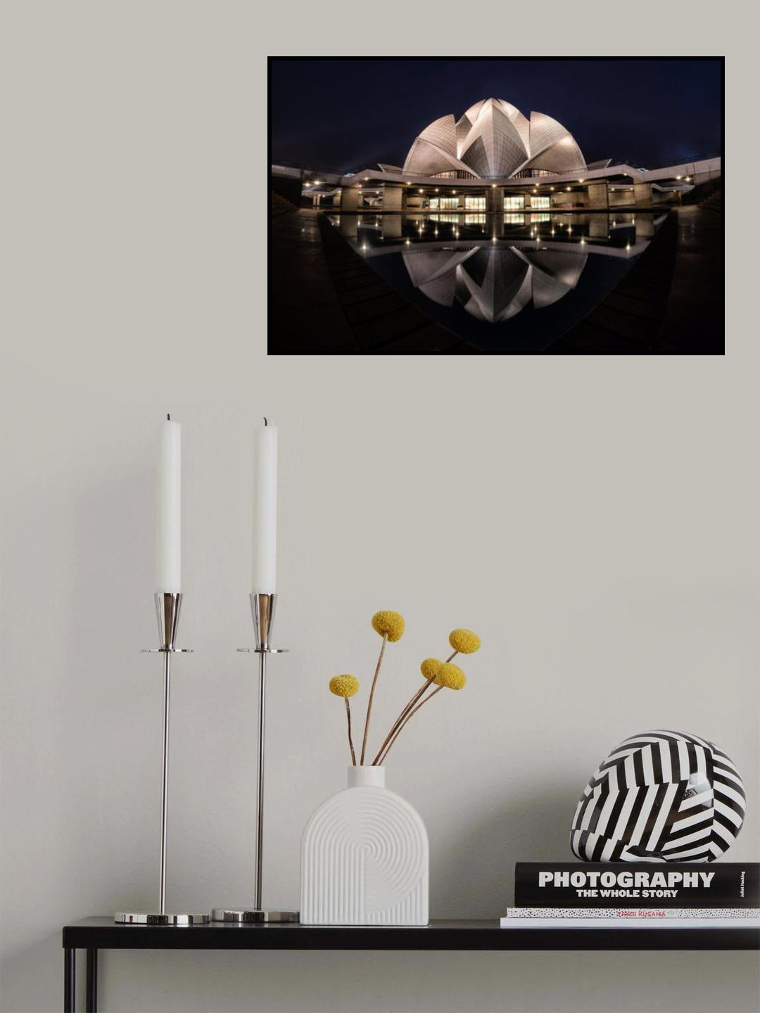Lotus Poster och Canvastavla