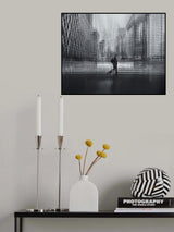 Silent rain in the city Poster och Canvastavla