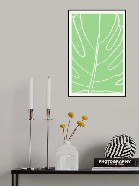 Minimal Monstera Collection #1 Poster och Canvastavla