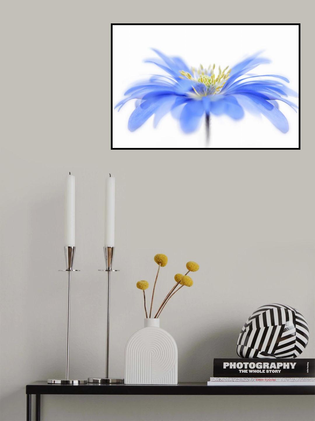 Floral Fountain Poster och Canvastavla