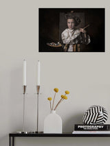 Painting myself Poster och Canvastavla