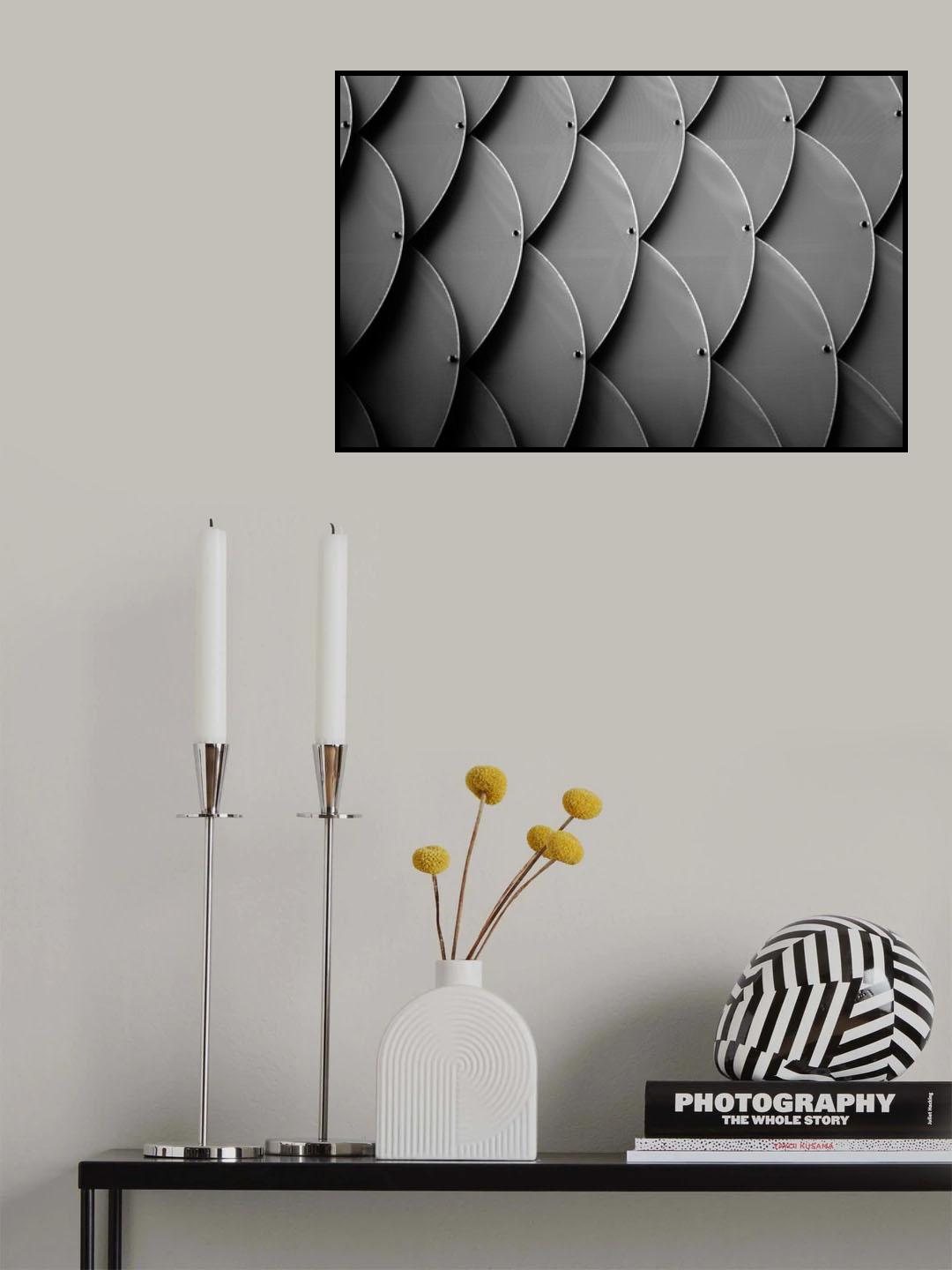 Flake-shaped Poster och Canvastavla