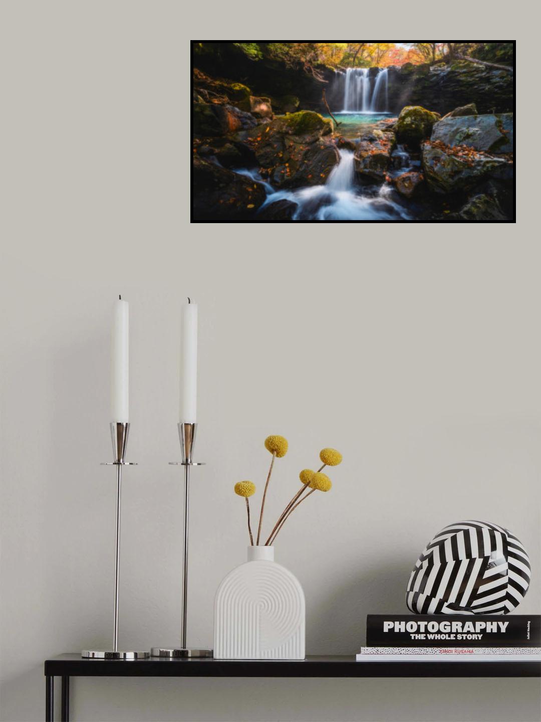 Autumn scene Poster och Canvastavla