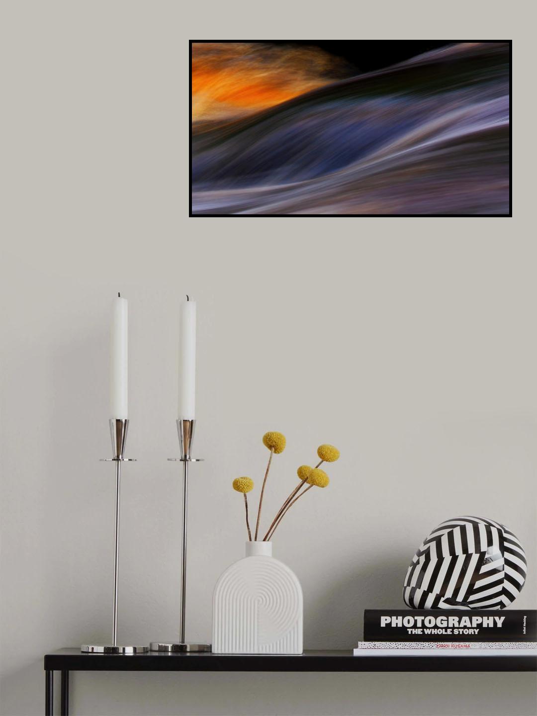 Mjuka linjer. Poster och Canvastavla