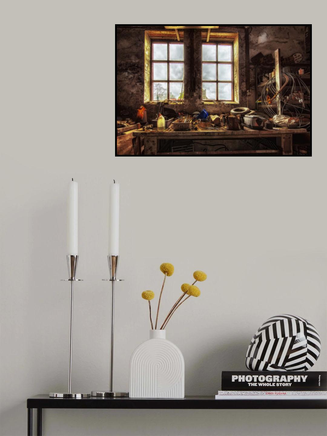 The old barn Poster och Canvastavla