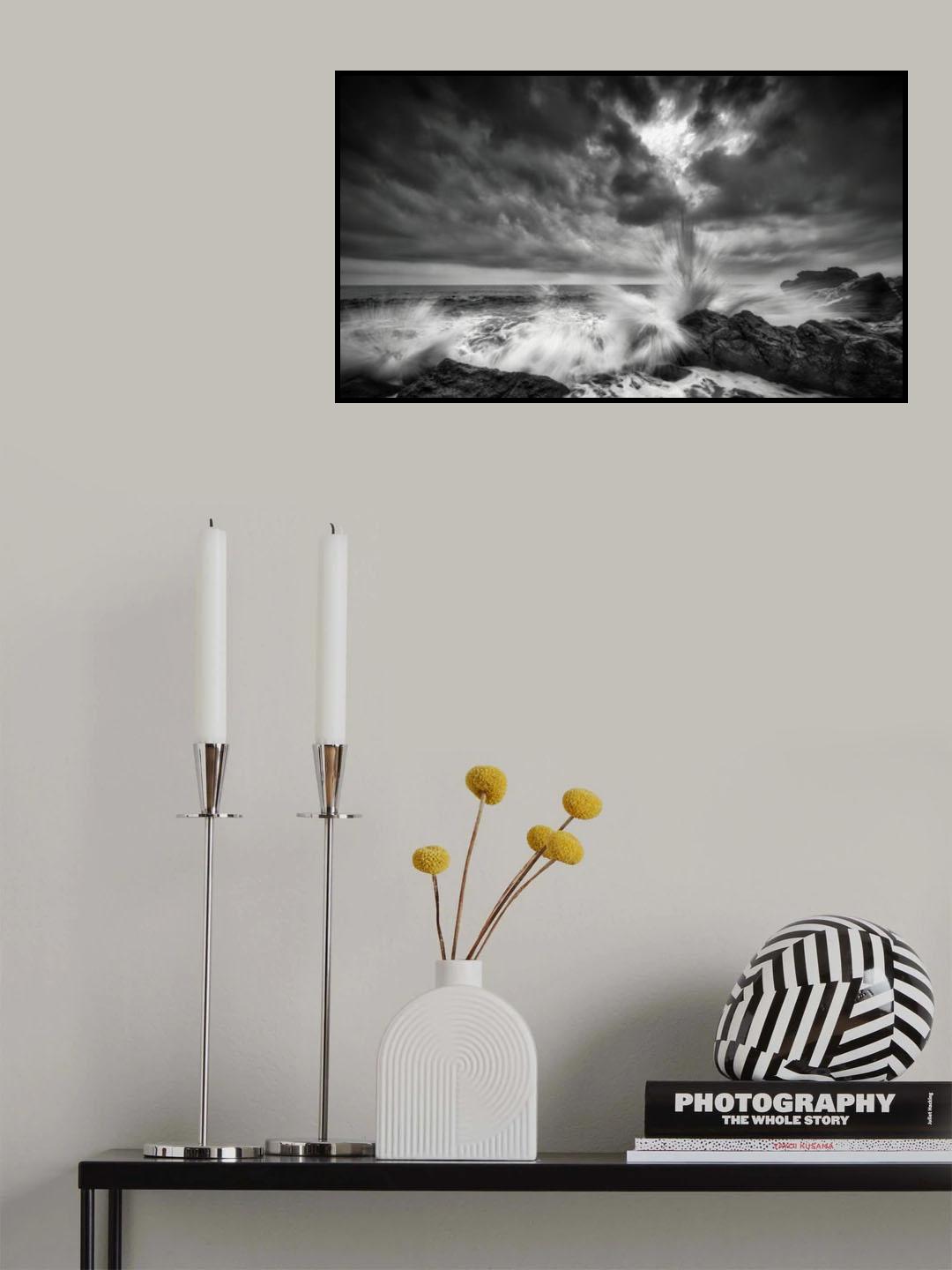 Splash of waves Poster och Canvastavla