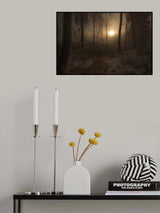 winter sunrise Poster och Canvastavla