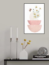 Daisy Pinks 2 Poster och Canvastavla