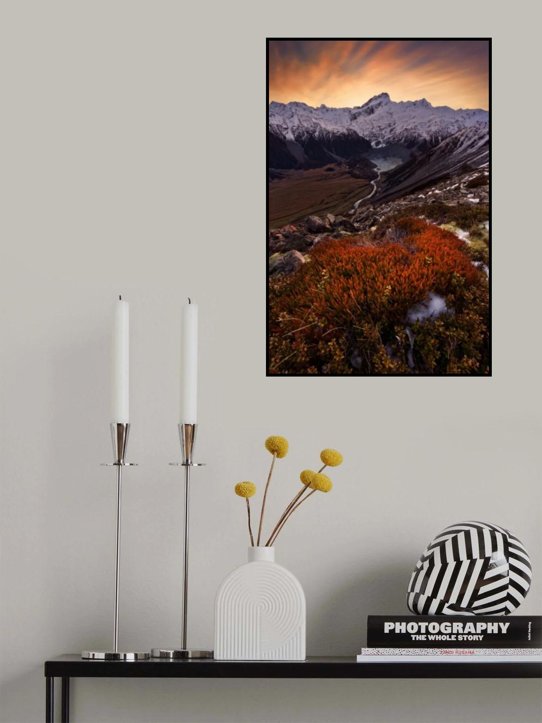 Mount Sefton Poster och Canvastavla