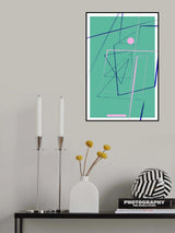 Angularlines No24 Poster och Canvastavla
