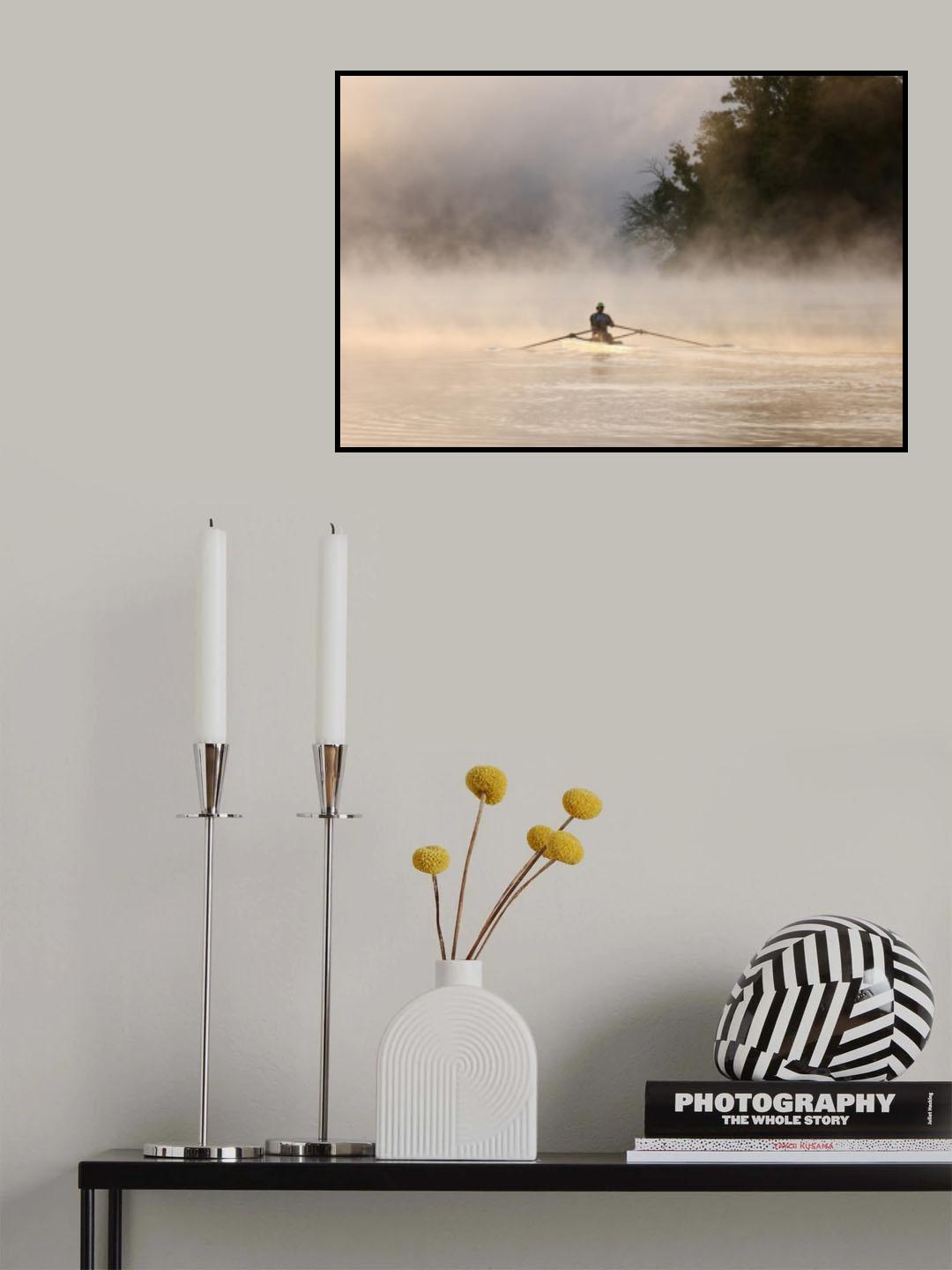 Breaking the morning mist Poster och Canvastavla