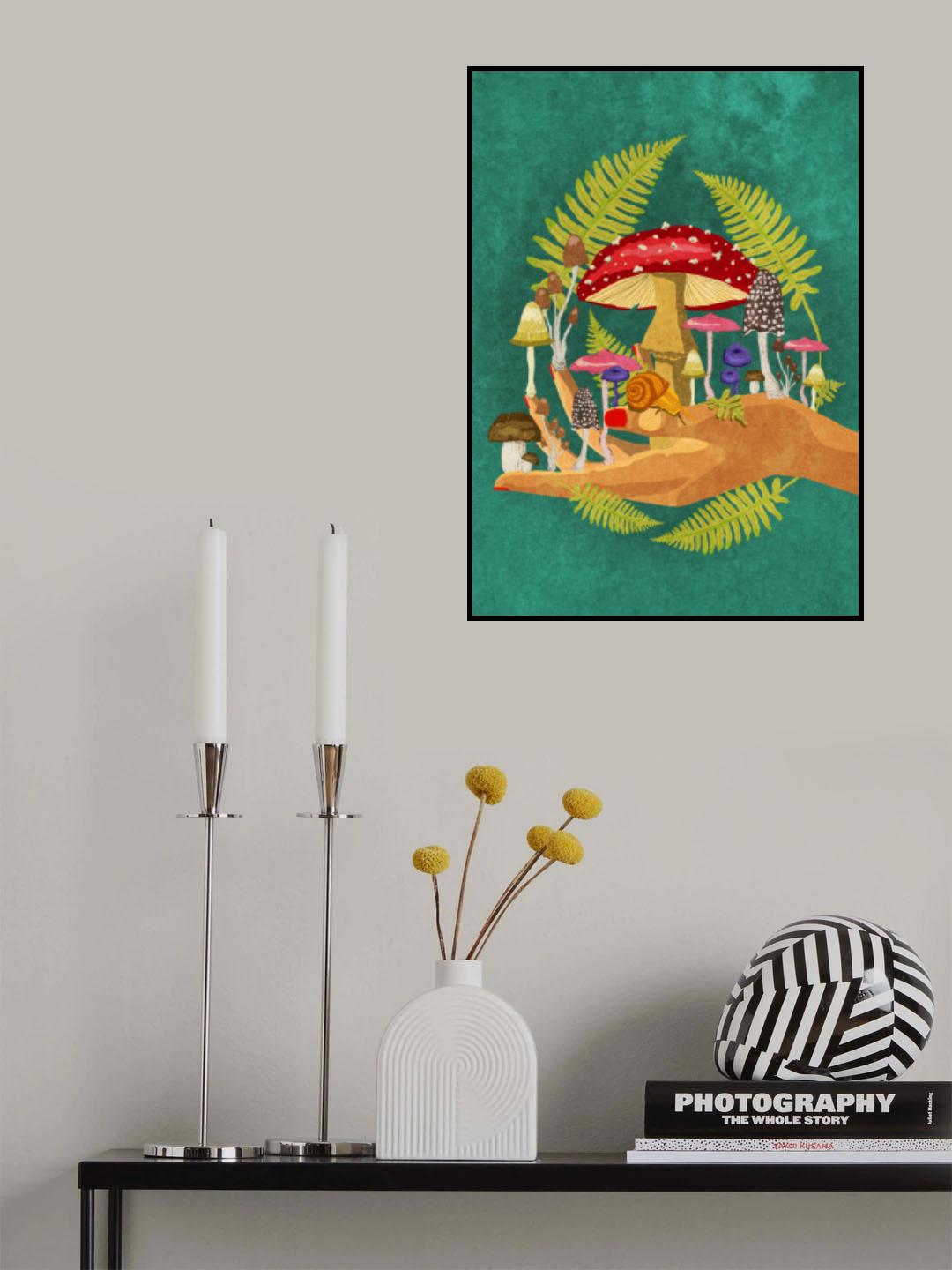 My Mushroom Cosmos Poster och Canvastavla